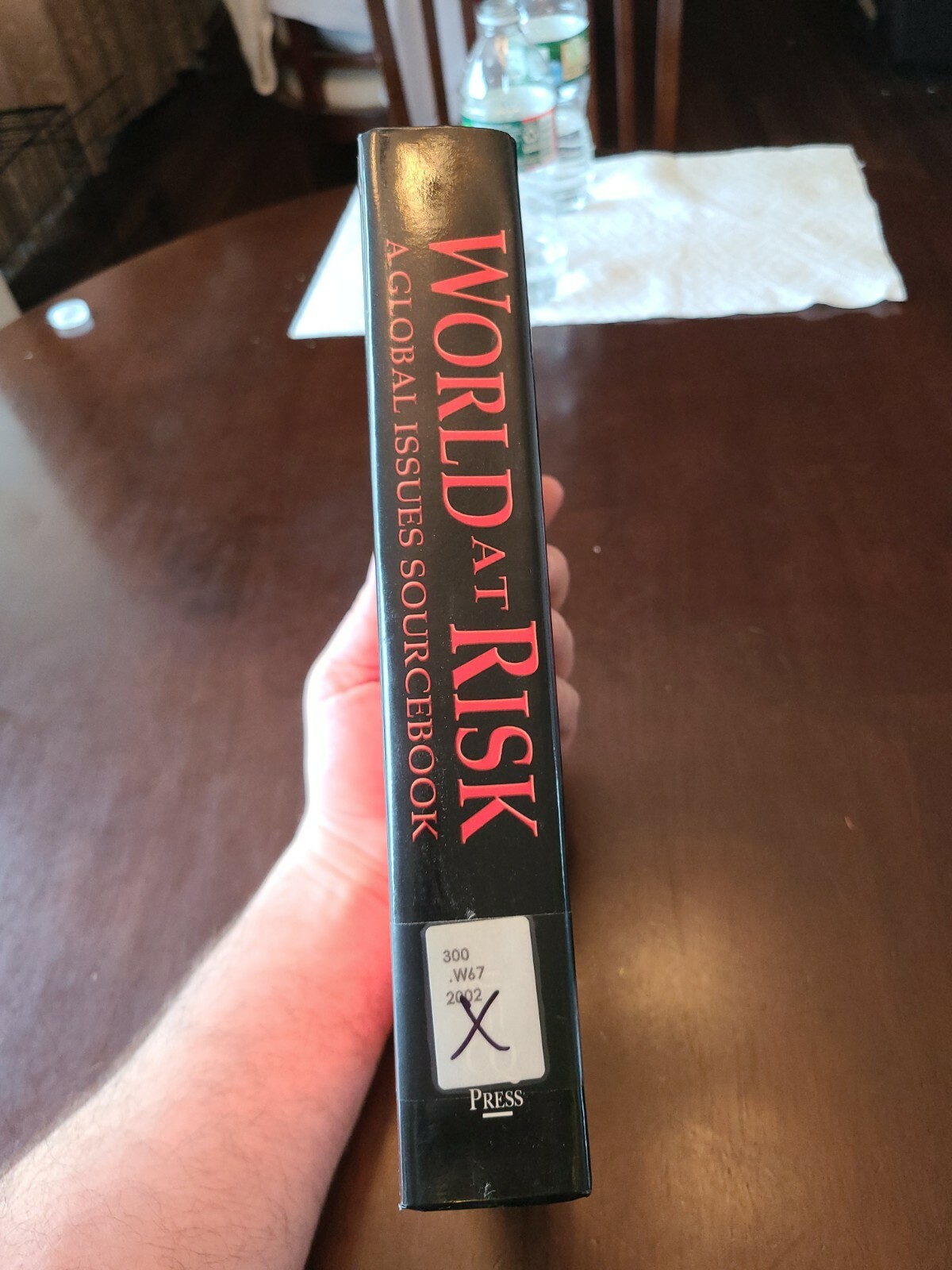 World at Risk : A Global Issues Sourcebook by CQ Press Staff (2002, Hardcover, …