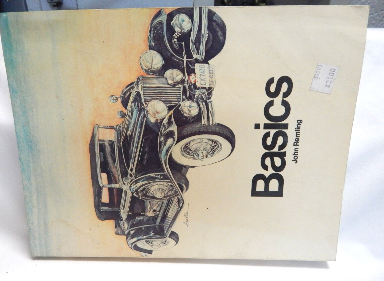 Vintage Auto Repair Manual Basics by John Remling Wiley Automotive Series