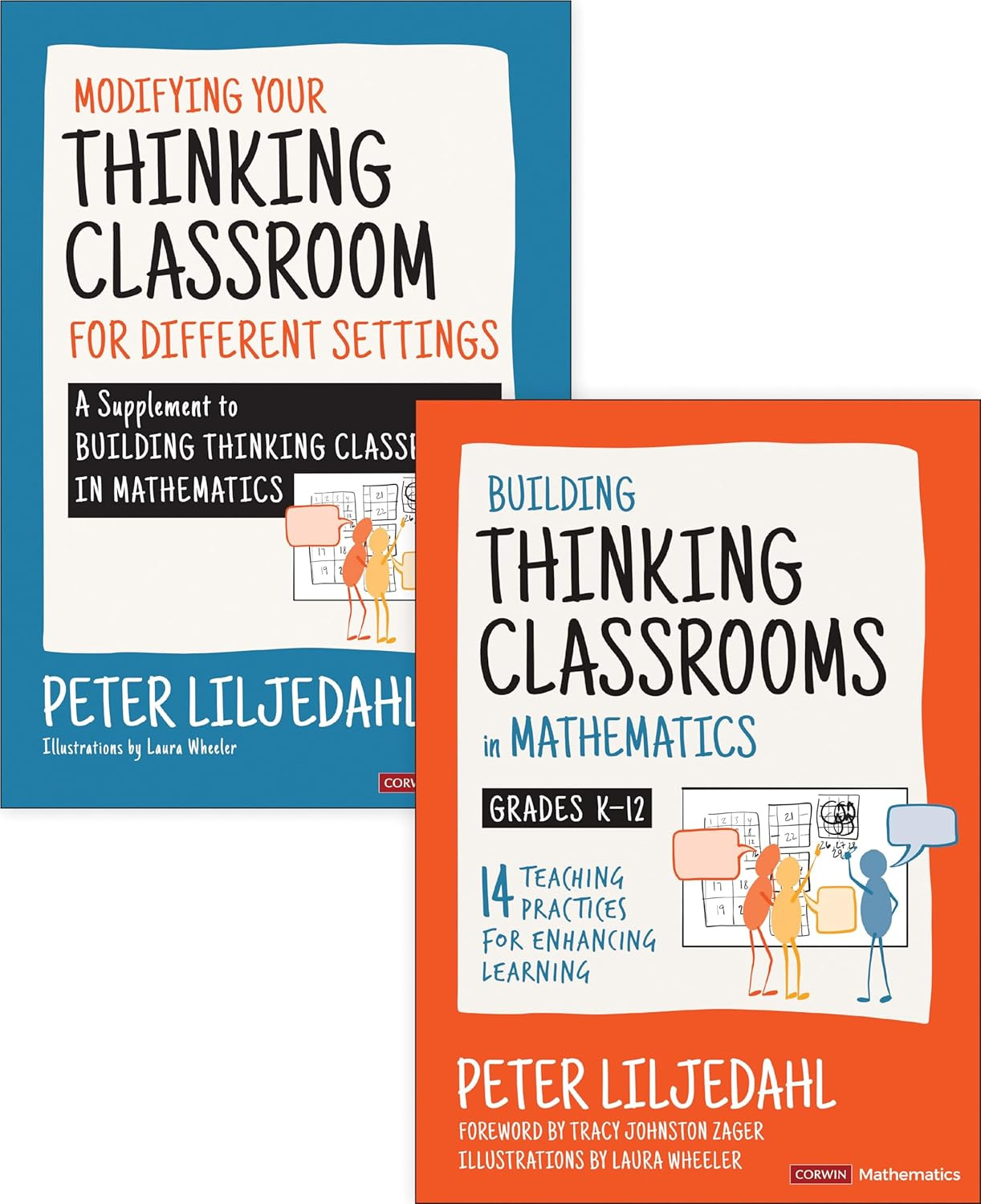 BUNDLE: Liljedahl: Building Thinking Classrooms in Mathematics, Grades K-12 + Li