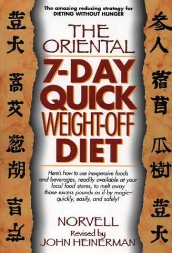 The Oriental 7-Day Quick – Hardcover, by Norvell; Heinerman John – Very Good