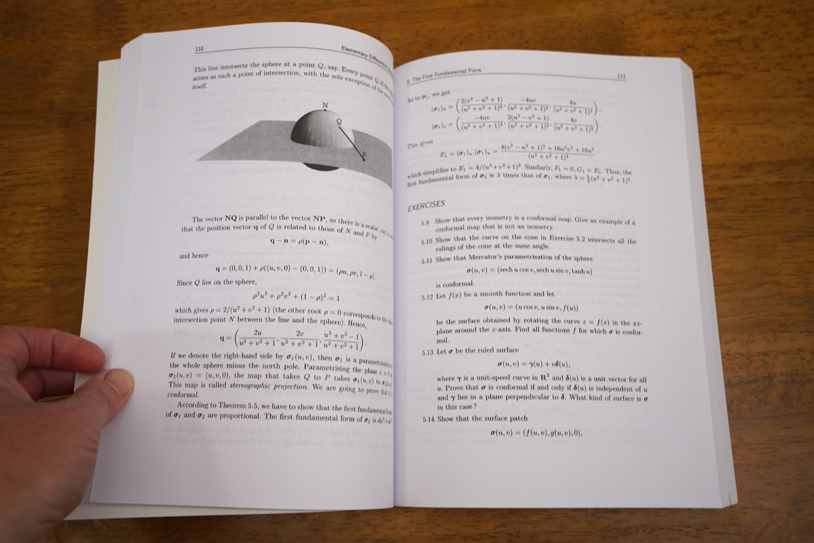 MATHS – Springer – Elementary Differential Geometry – Like New, light shelf-wear