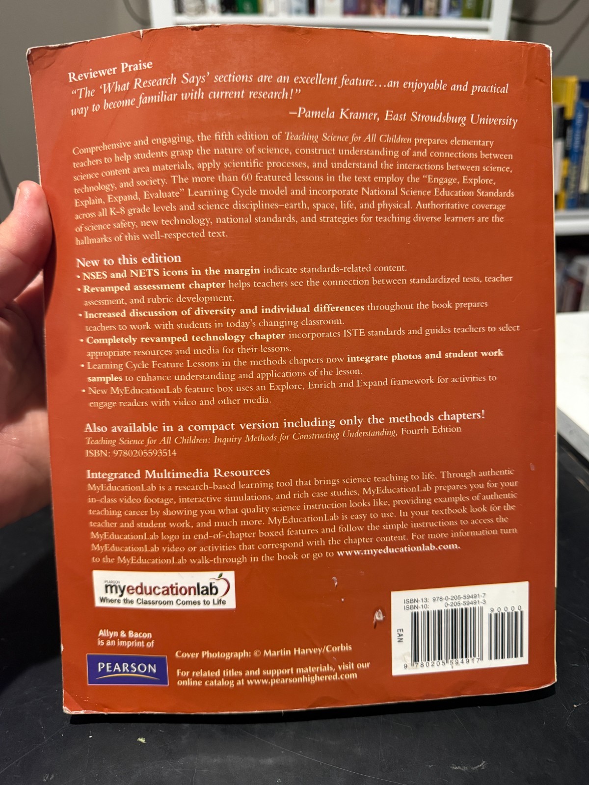 Teaching Science for All Children Book An Inquiry Approach 5th Edition Martin