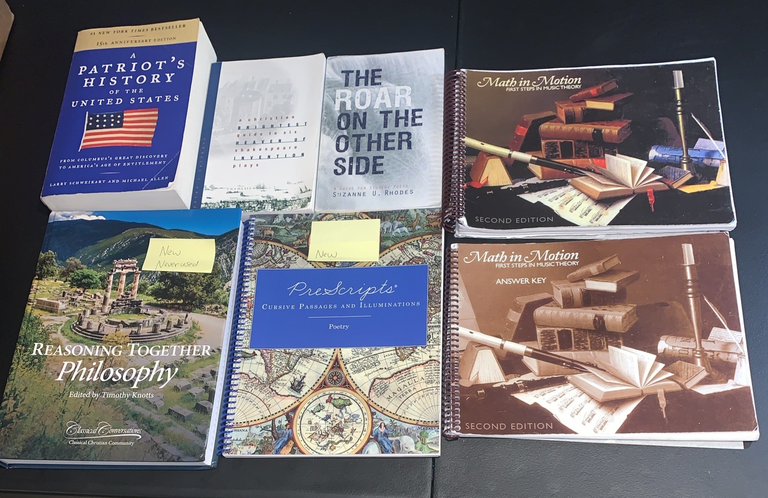 Challenge 3 III Lot Classical Conversations NEW Philosophy Unused Math In Motion
