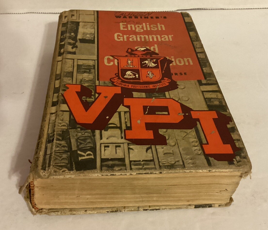 1957 English Grammar And Composition Complete Course John E Warriner Hardcover
