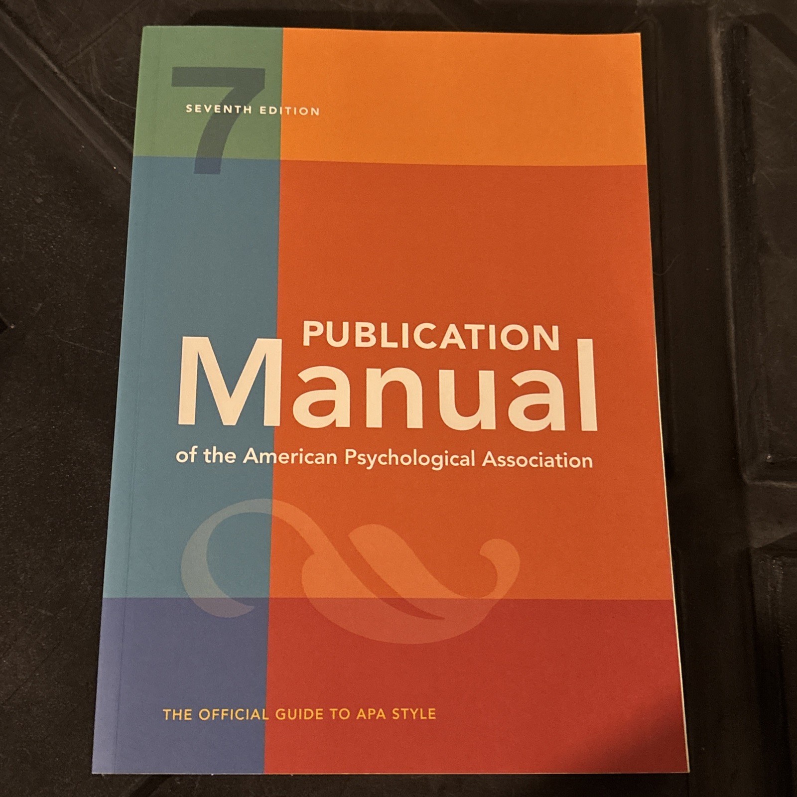 APA Publication Manual 7th Ed. Official Guide American Psychological Association