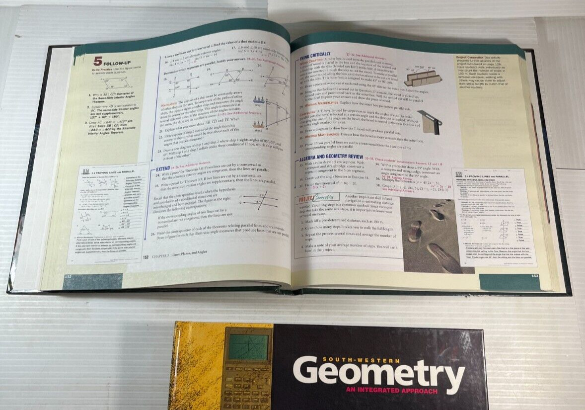 South-Western Geometry An Integrated Approach 1998 Teacher Bundle 0538675233