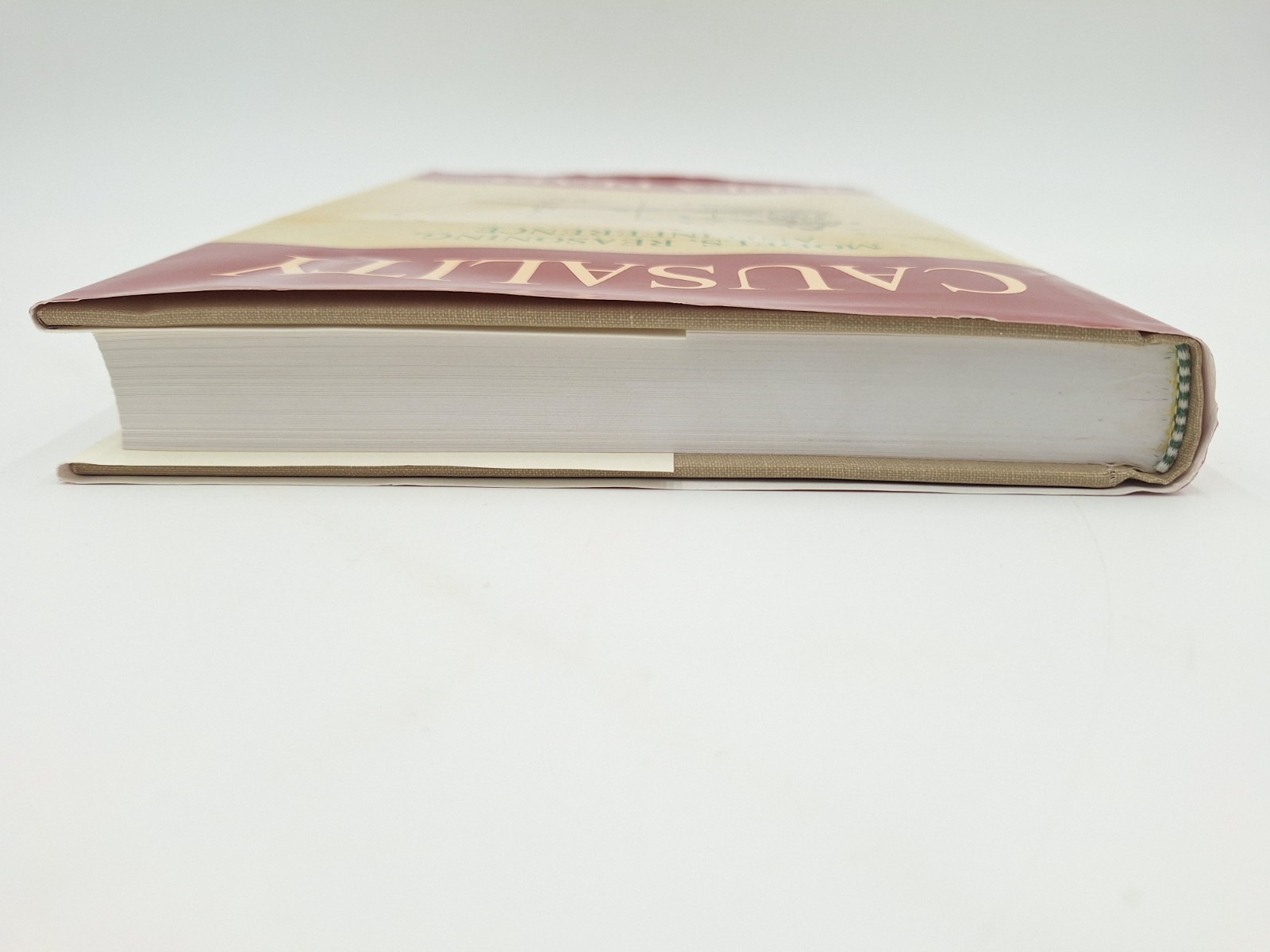 Causality Models, Reasoning, And Inference Judea Pearl 2000 Hardcover Book