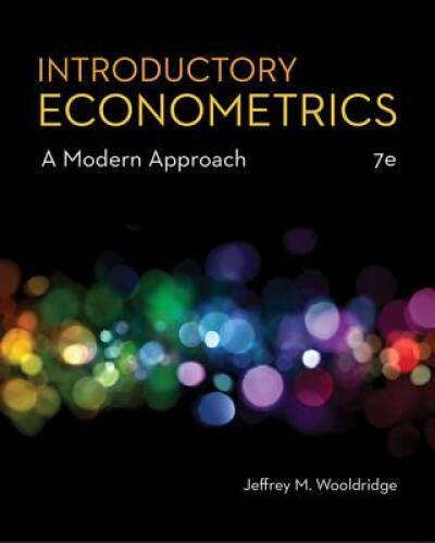 Introductory Econometrics: A Modern Approach – Hardcover – GOOD