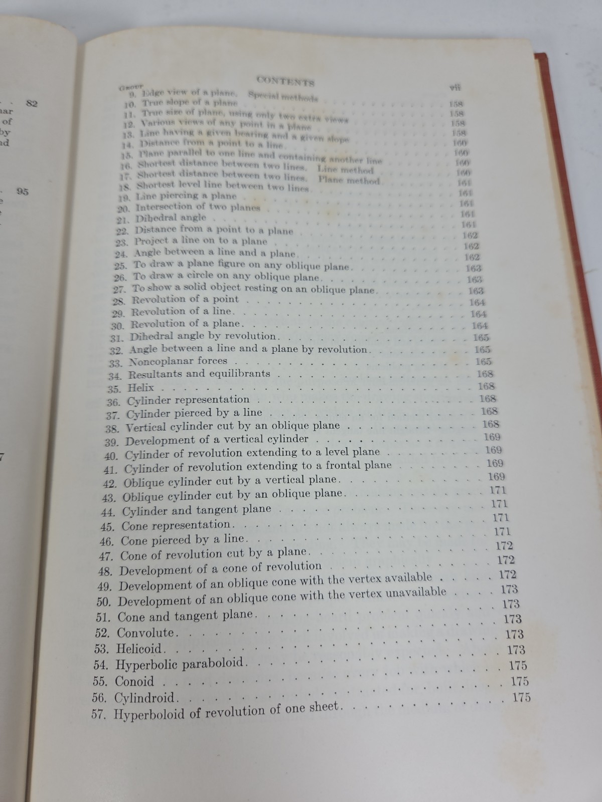 Applied Descriptive Geometry / Problem, 4th Edition by Frank M. Warner (1954 HC)