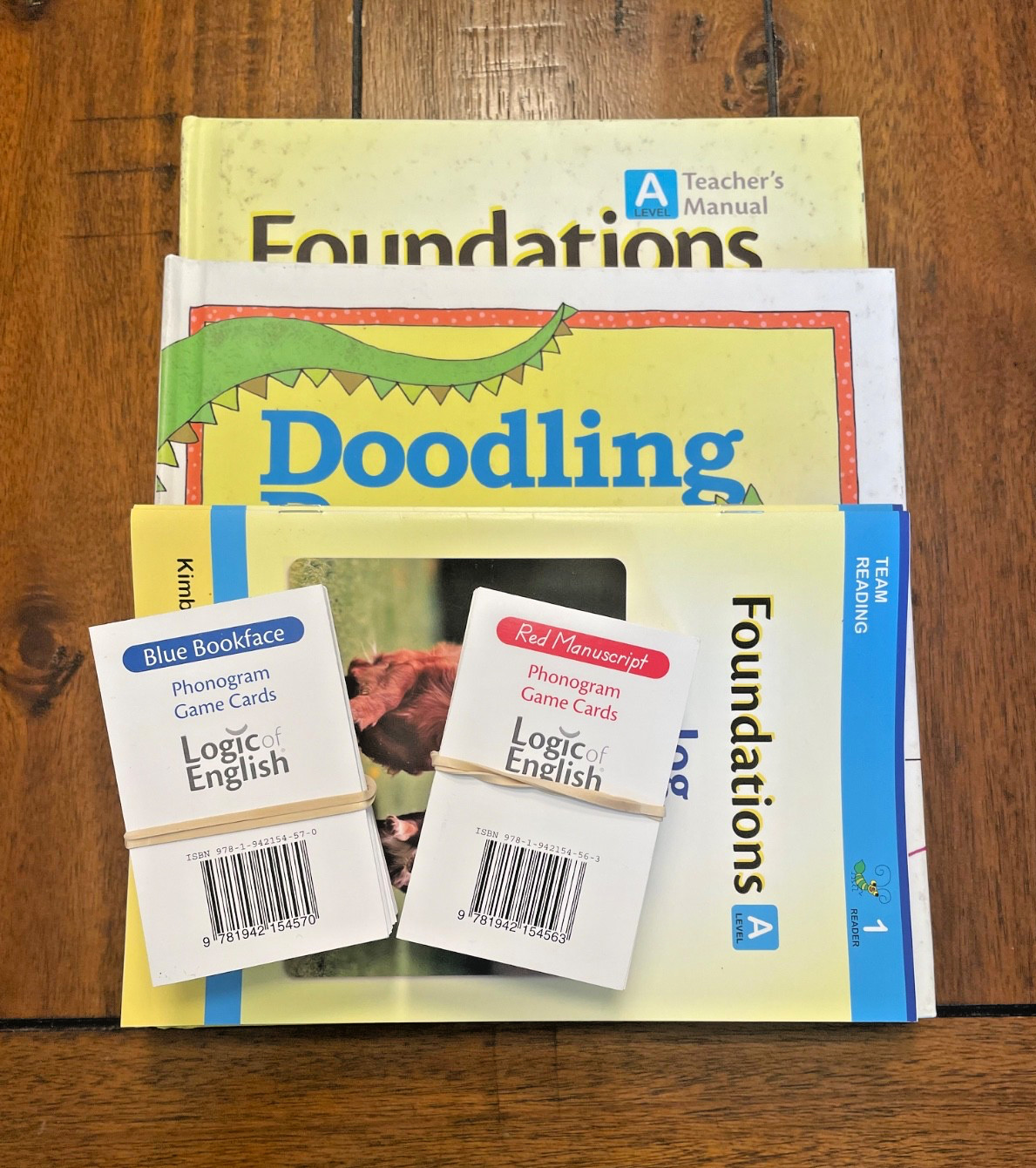 Logic of English Foundations A Complete Set Readers Doodling Dragons Game Cards