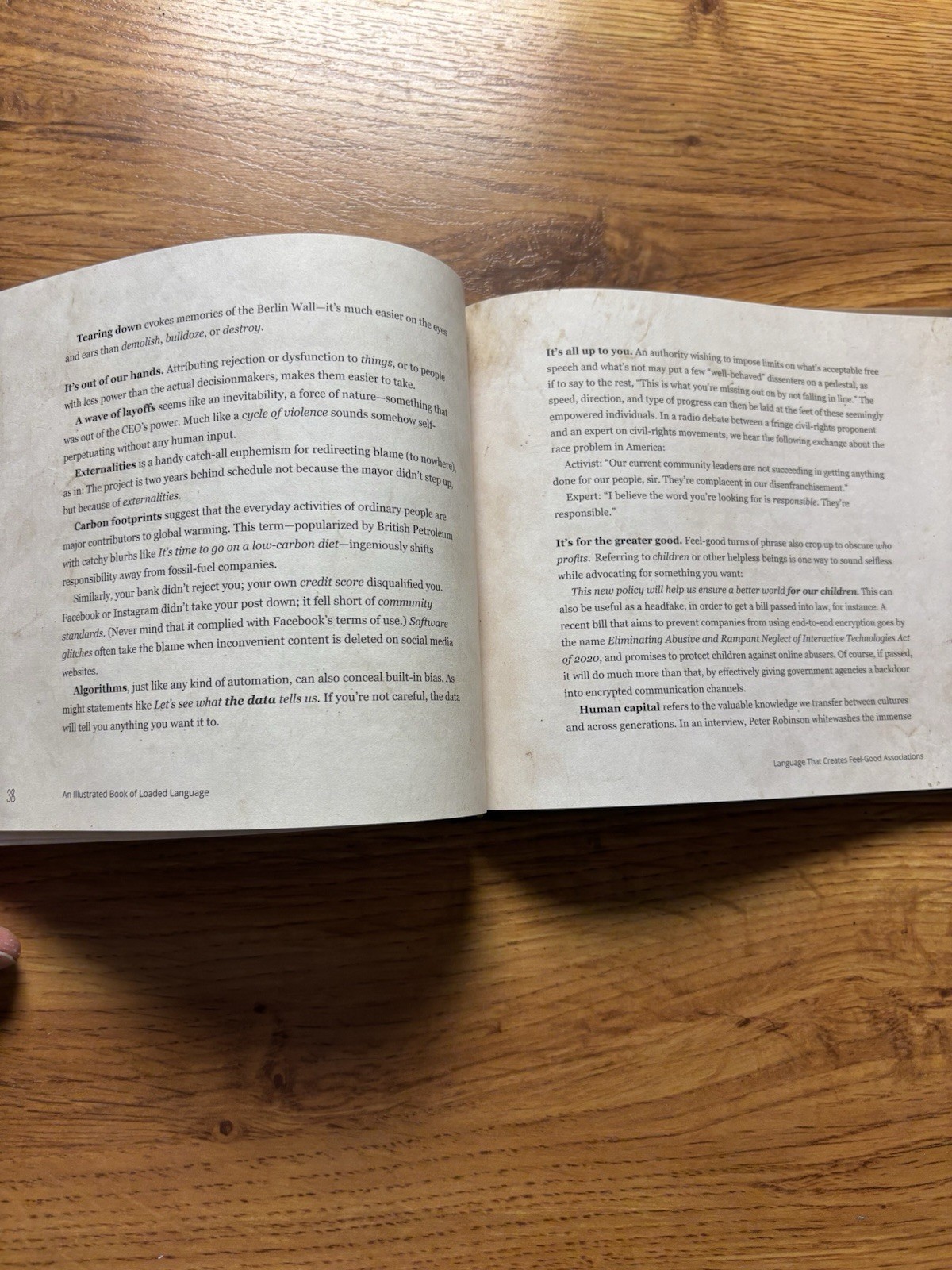 An Illustrated Book of Loaded Language: Learn to Hear What’s Left Unsaid (Bad Ar