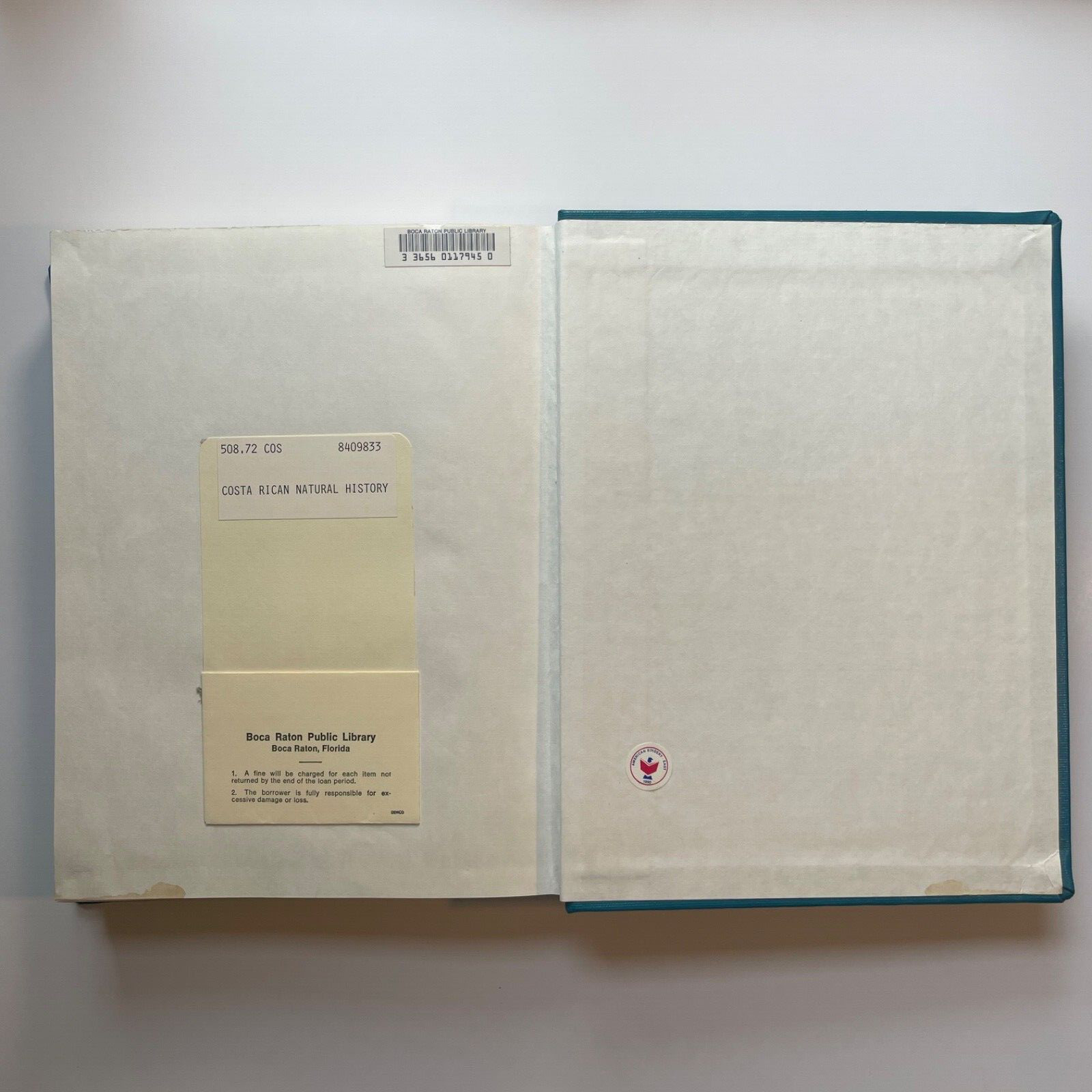 Costa Rican Natural History by Daniel H Janzen, 1983 Univer. Chicago Cloth-Bound