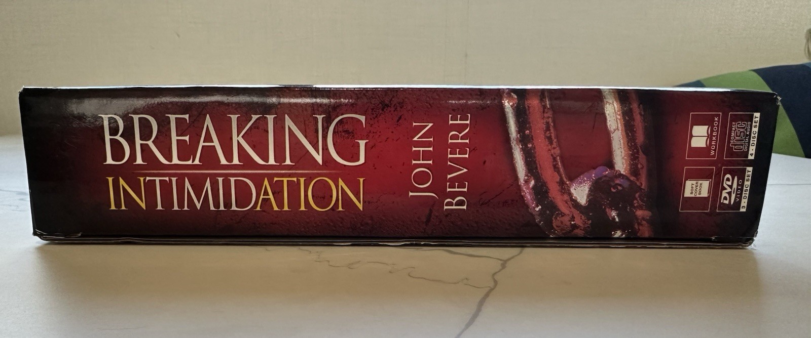 **Breaking Intimidation Curriculum Kit by John Bevere 2008 DVD CD’S + Workbook**