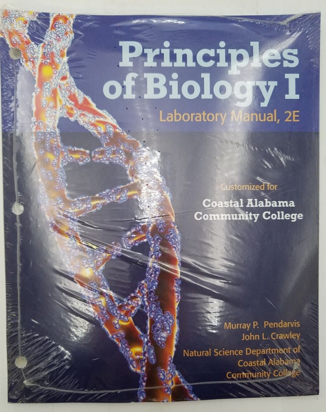 Principles of Biology I Laboratory Manual, 2E -9781640435858