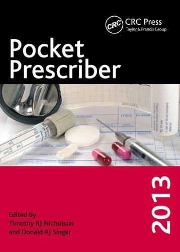 Pocket Prescriber 2013 by Singer, Donald RJ Book The Fast Free Shipping