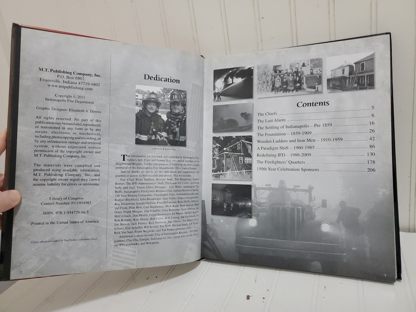HTF Book INDIANAPOLIS FIRE DEPARTMENT 1859-2009 150th Anniversary IFD Indiana