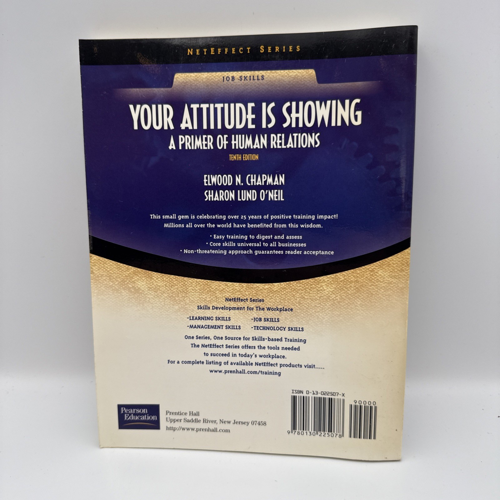 YOUR ATTITUDE IS SHOWING (10TH EDITION) By Sharon Lund O’neil & Chapman Elwood