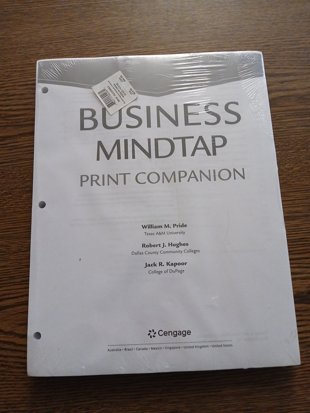 Business by Robert J. Hughes, William M. Pride and Jack R. Kapoor Loose Leaf
