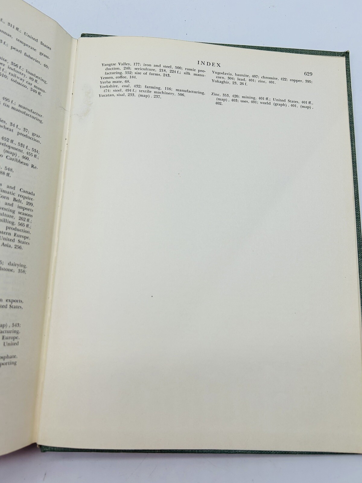 Economic Geography by Clarence Jones 1941 Textbook Macmillan Company