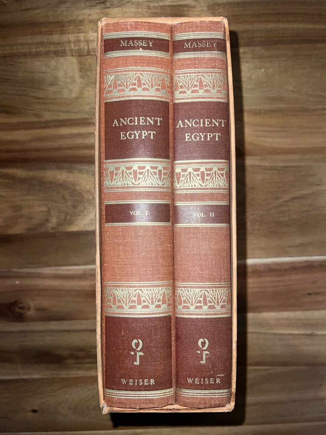 Ancient Egypt: The Light of the World by Gerald Massey, 2-Volume Set (1976)