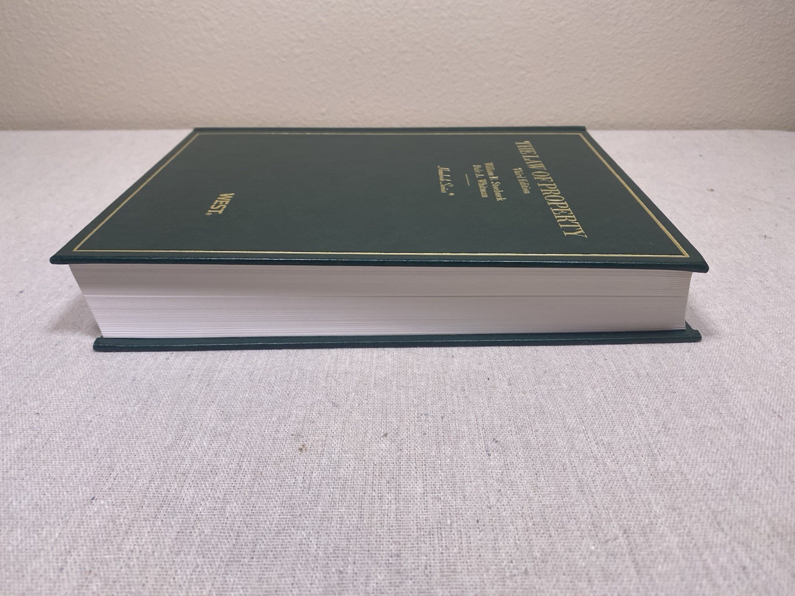 Hornbook Ser.: Property: The Law of 1987 by William B. Stoebuck – Third Edition