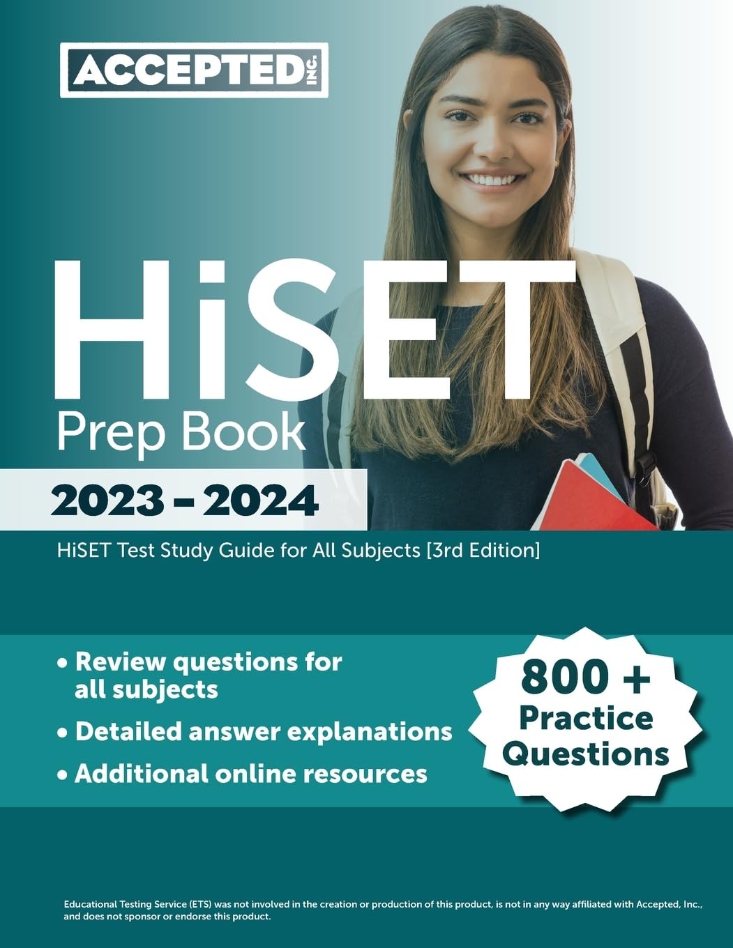HiSET Prep Book 2023-2024: 800+ Practice Questions, HiSET Test Study Guide f…