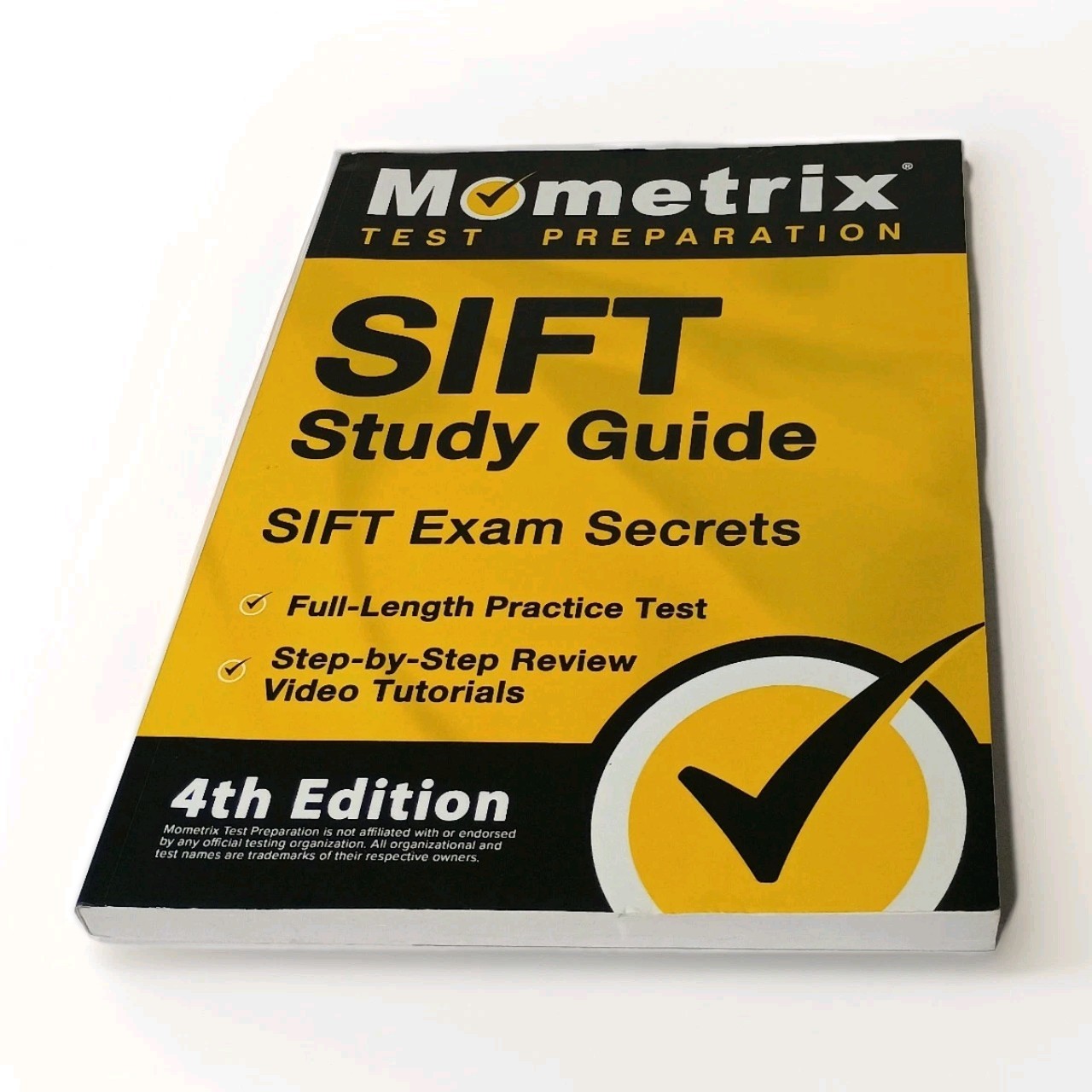SIFT Study Guide 4th Ed: 2022 Full-Length Practice Test Step By Step Review