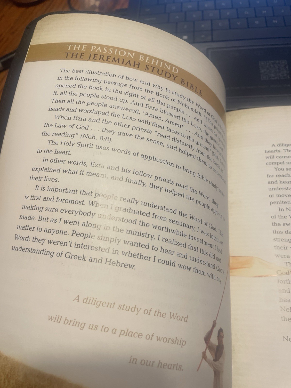 Jeremiah Study Bible -NKJV 2013 Dr David Jeremiah VGC Black Leatherluxe Cover