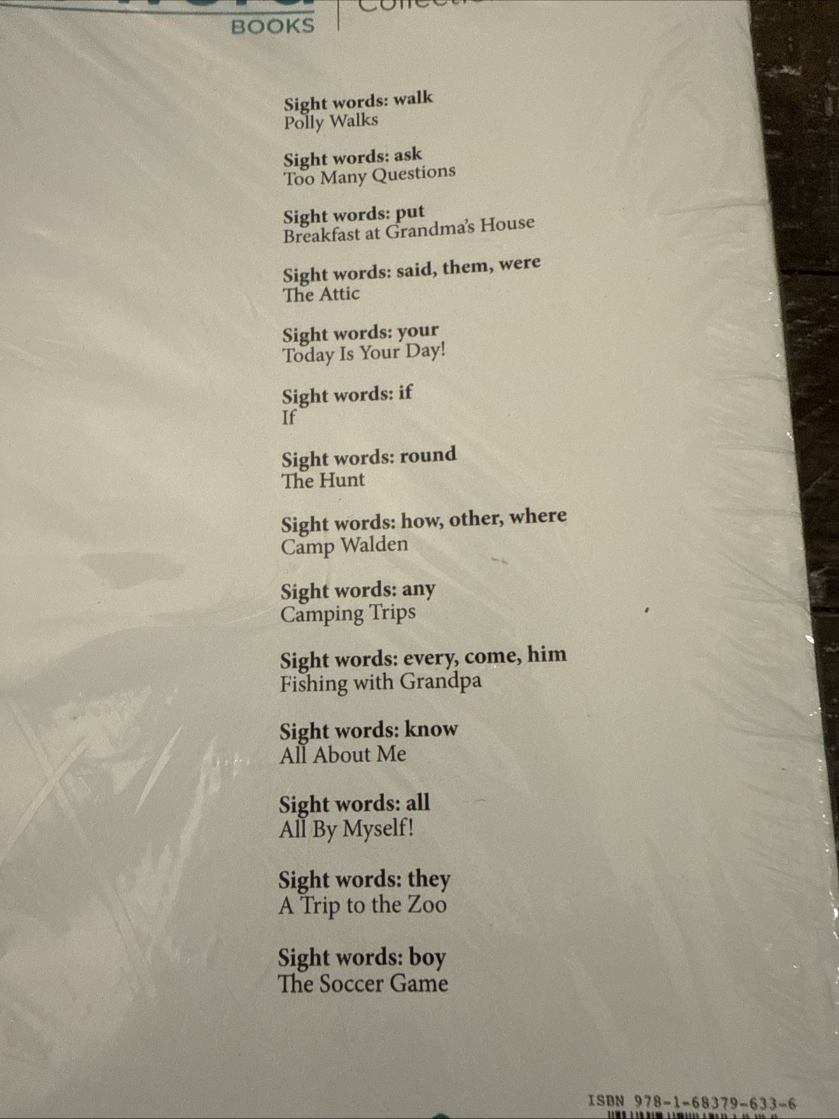 Lincoln Learning Sight Word Books Grade 1