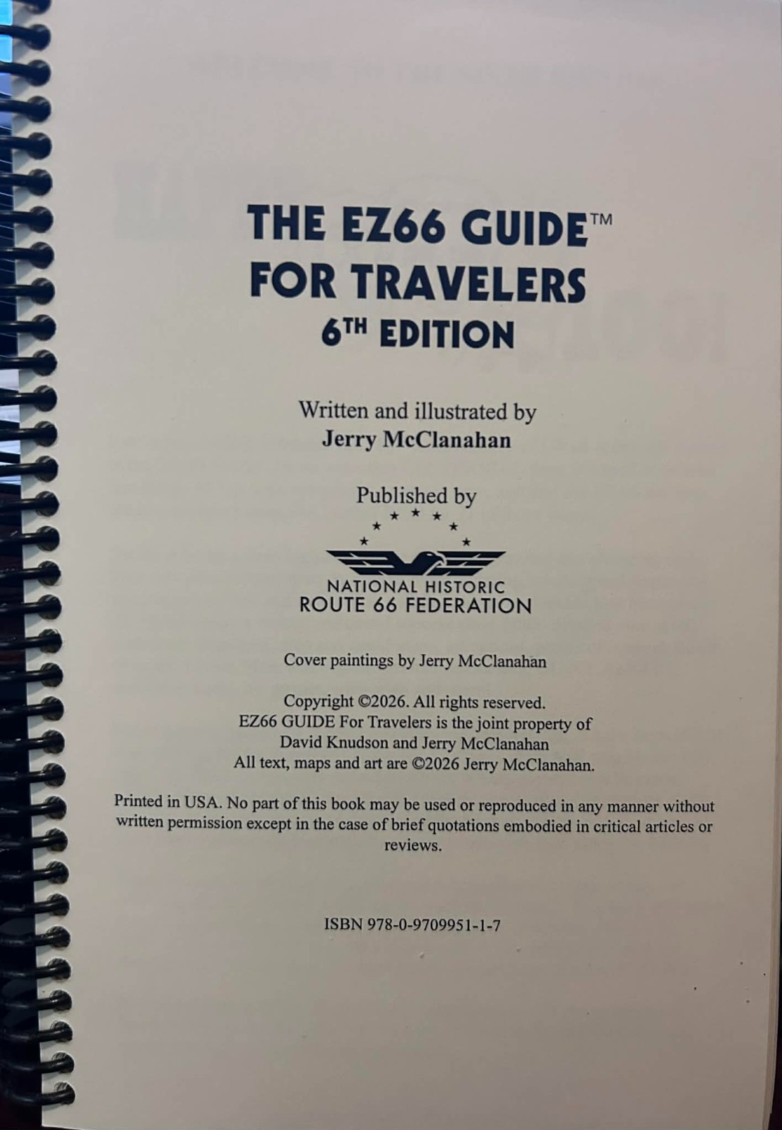 ROUTE 66 EZ GUIDE for Travelers 6th Edition NEW 2026 !!! Turn by Turn Directions