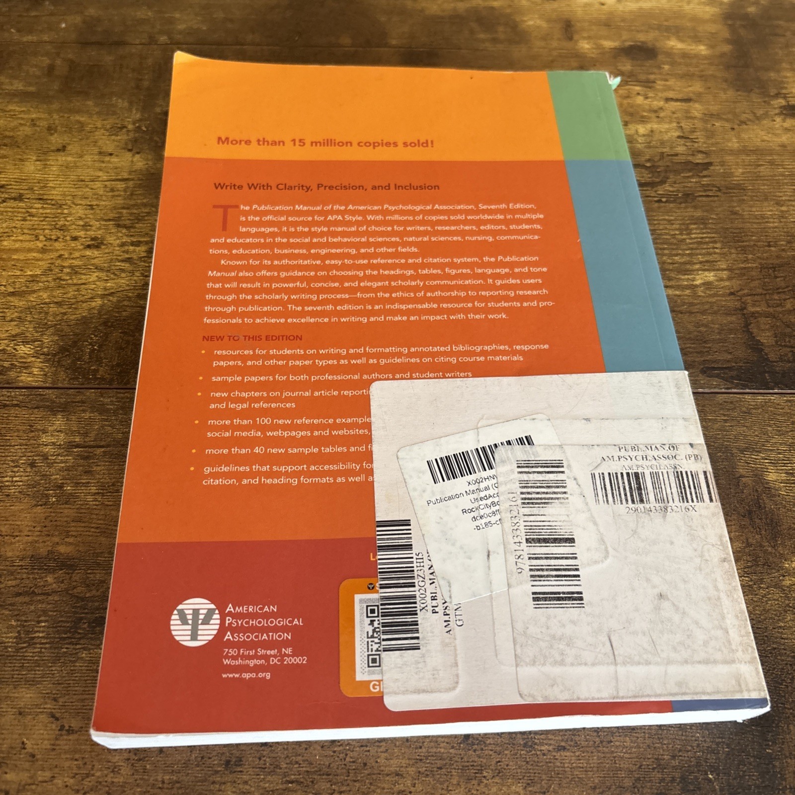 Publication Manual (OFFICIAL) 7th Edition of the American Psychological…