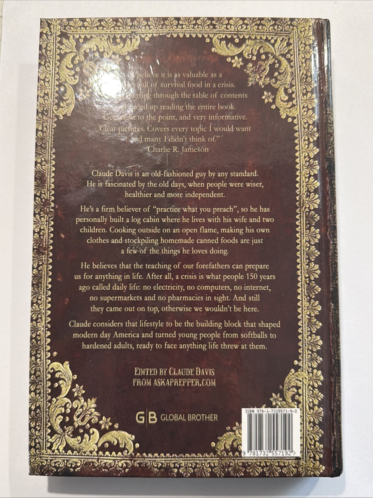 The Lost Ways 4th Edition by Claude Davis Sr. (2019, Paperback, UNMARKED)