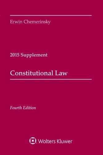 Constitutional Law: 2015 – Paperback, by Chemerinsky Erwin – Acceptable