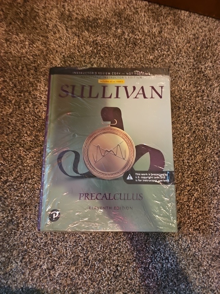 Sullivan Precalculus Eleventh Edition (Sealed) Instructors Edition NEW