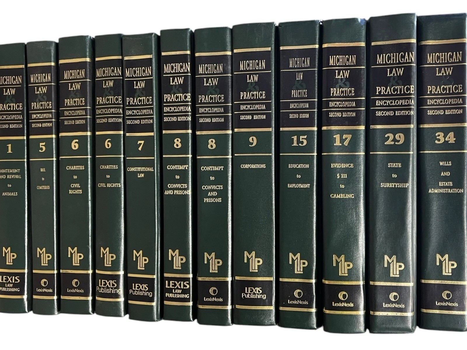 12 Michigan Law and Practice Encyclopedia Hardcover Second Edition Lexisnexis