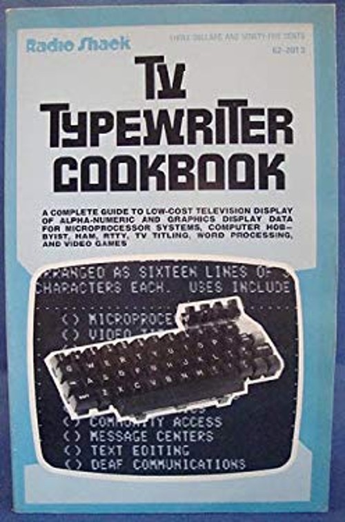 TV Typewriter Cookbook Paperback Don Lancaster