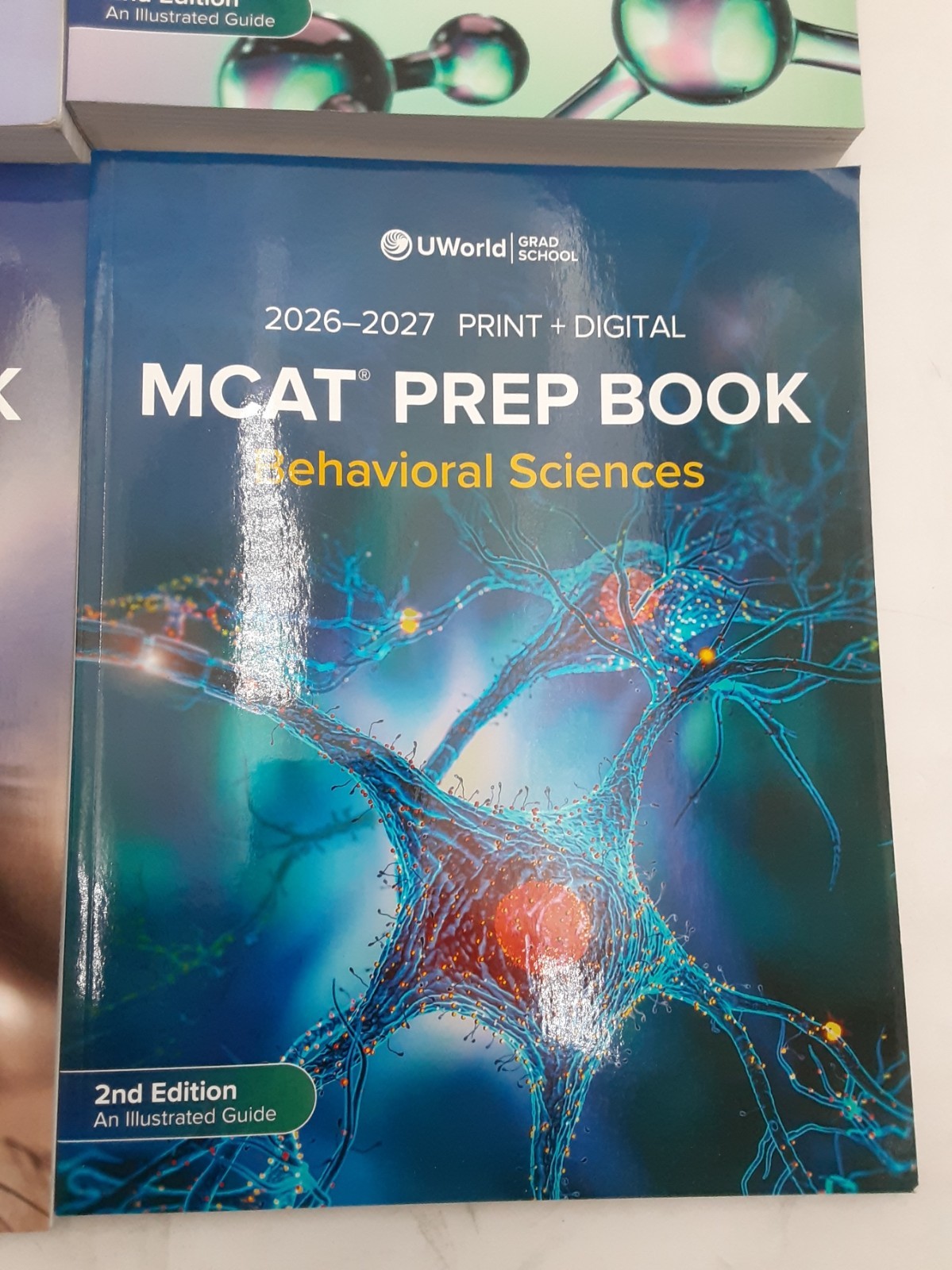 2026-2027 MCAT Prep Books 2nd Ed Bio & Organic Chem, Physics, Behavior Sciences