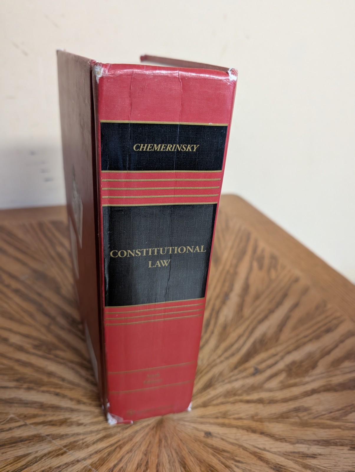 Constitutional Law by Erwin Chemerinsky Sixth Edition, 2020 Hardcover