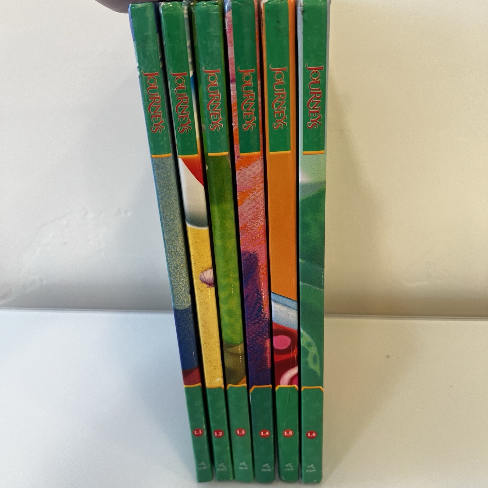 HMH Journeys Grade 1 Common Core Teacher Student Textbook Lot 1-6 Homeschool
