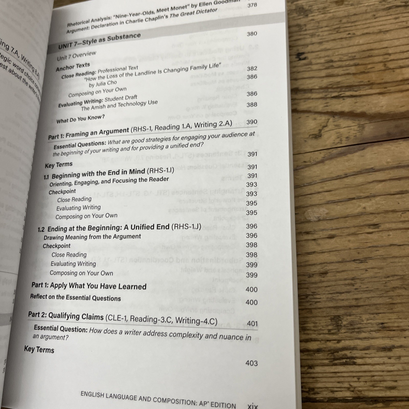 Advanced Placement English Language and Composition by Lauren Peterson, Brandon
