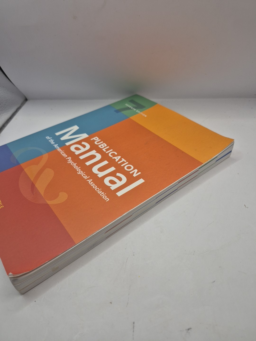 Publication Manual (OFFICIAL) 7th Edition of the American Psychological…