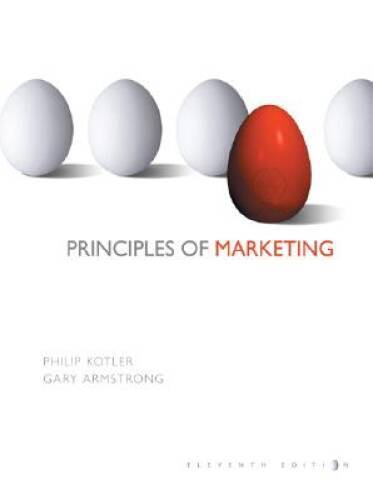 Principles of Marketing (Principles of Marketing) – Hardcover – GOOD