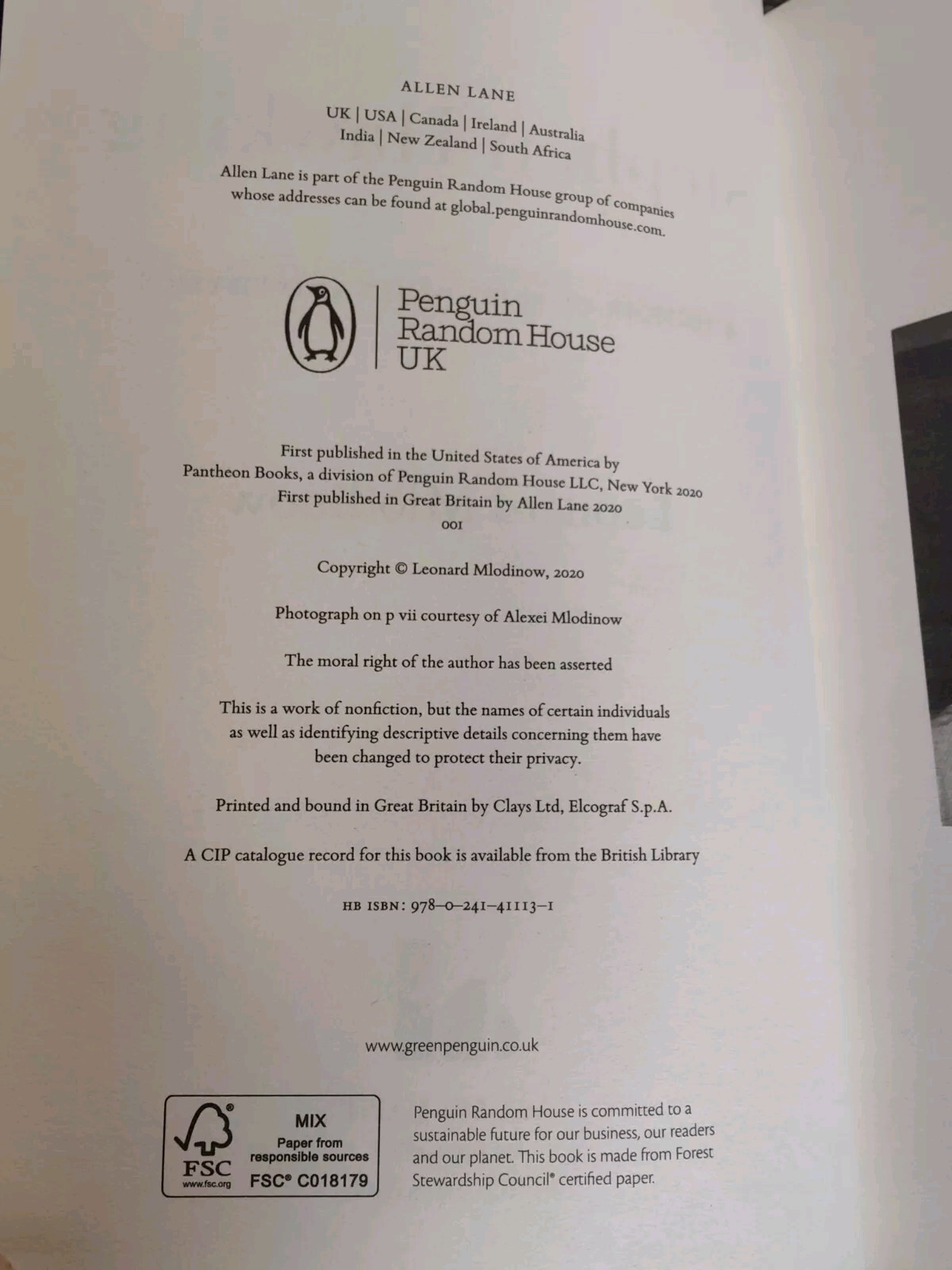 Stephen Hawking A Memoir Of Friendship & Physics 2020 Leonard Mlodinow