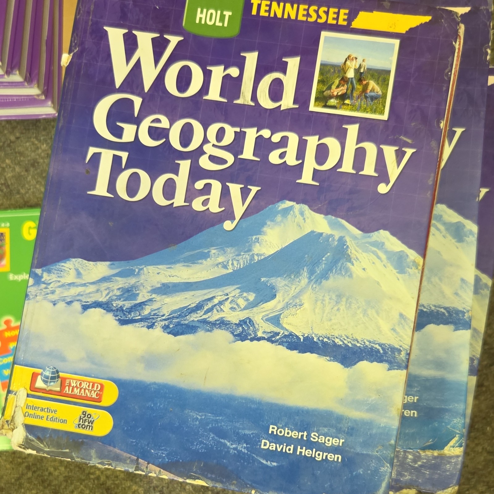 Holt Tennessee World Geography Today Textbook Sager Helgren Interactive Online