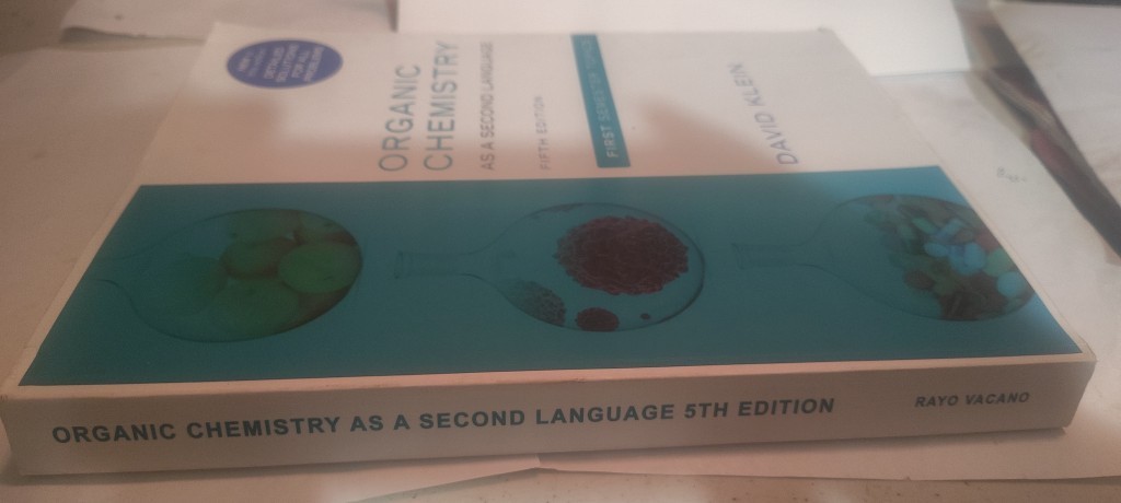 Organic Chemistry As a Second Language : First Semester Topics 5th ed. book klei