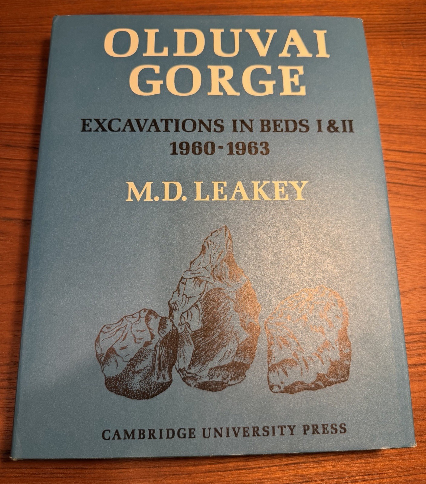 Olduvai Gorge Vol 3 Excavations In Beds I & II 1960-1963 M.D. Leakey SIGNED HCDJ