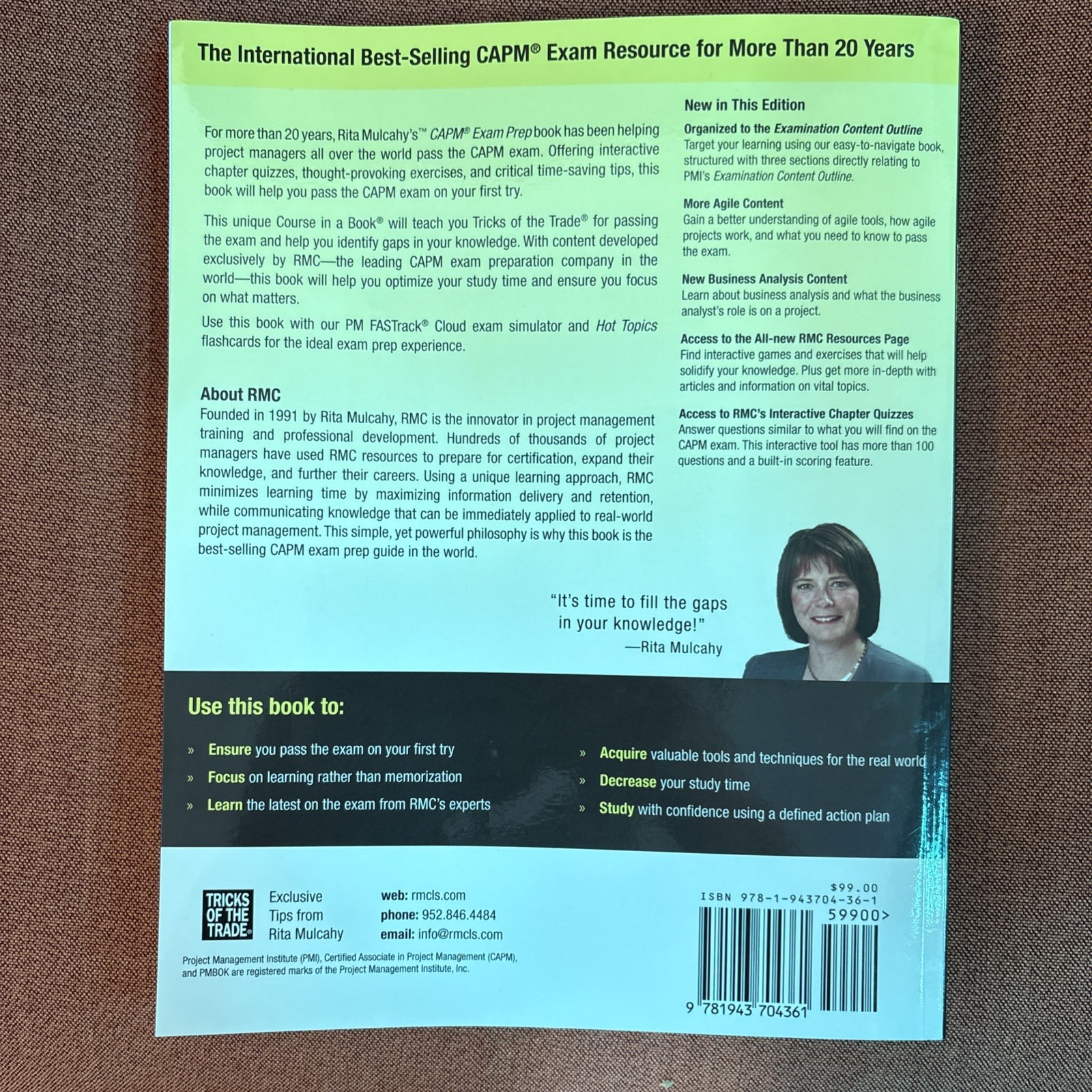CAPM® Exam Prep, Fifth Edition Paperback