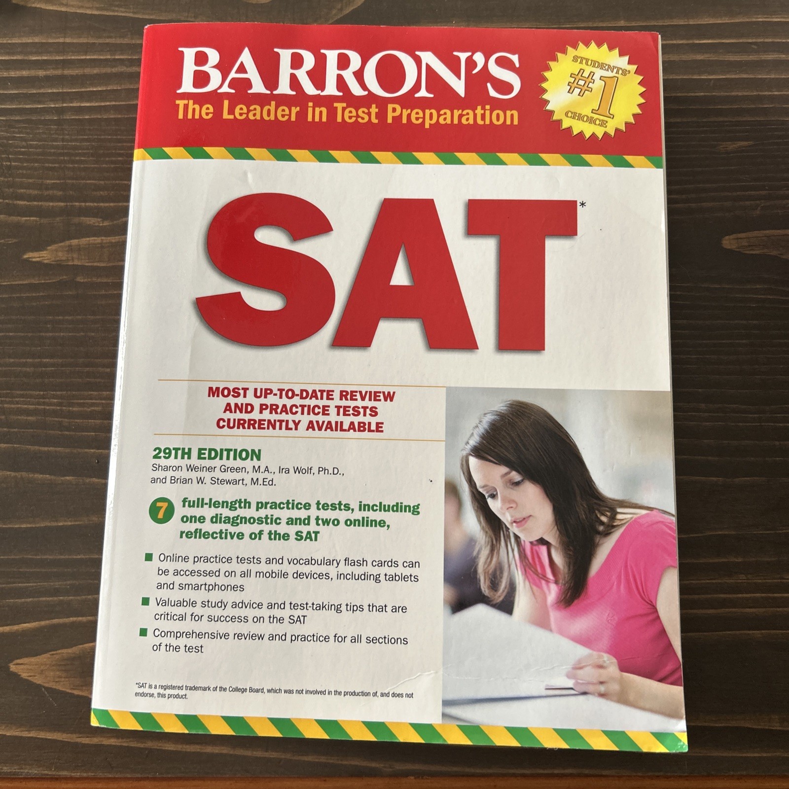 Barron’s Test Prep Ser.: Barron’s SAT with Online Tests 2017, Trade Paperback)