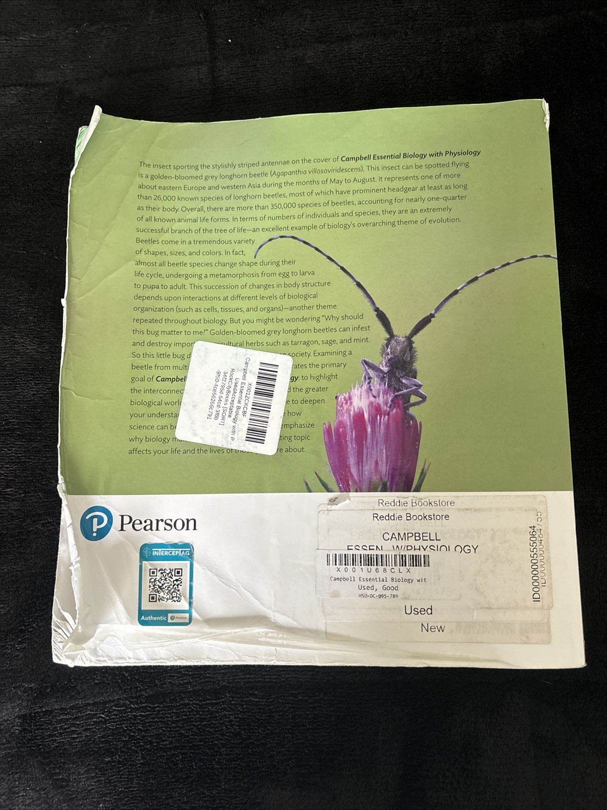 Campbell Essential Biology with Physiology 6th Edition by Simon, Dickey, Reece