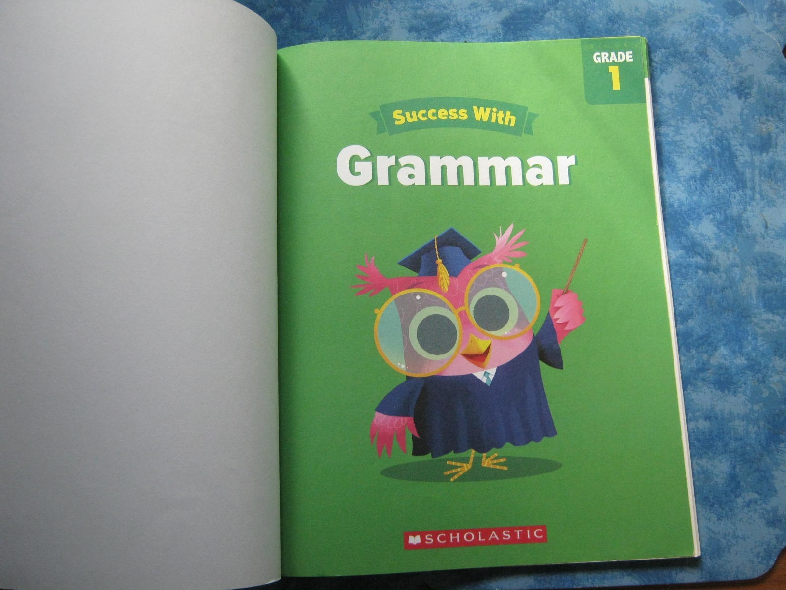 SCHOLASTIC SUCCESS WITH GRAMMAR WORKBOOK Grade 1 SC 2022 MINT